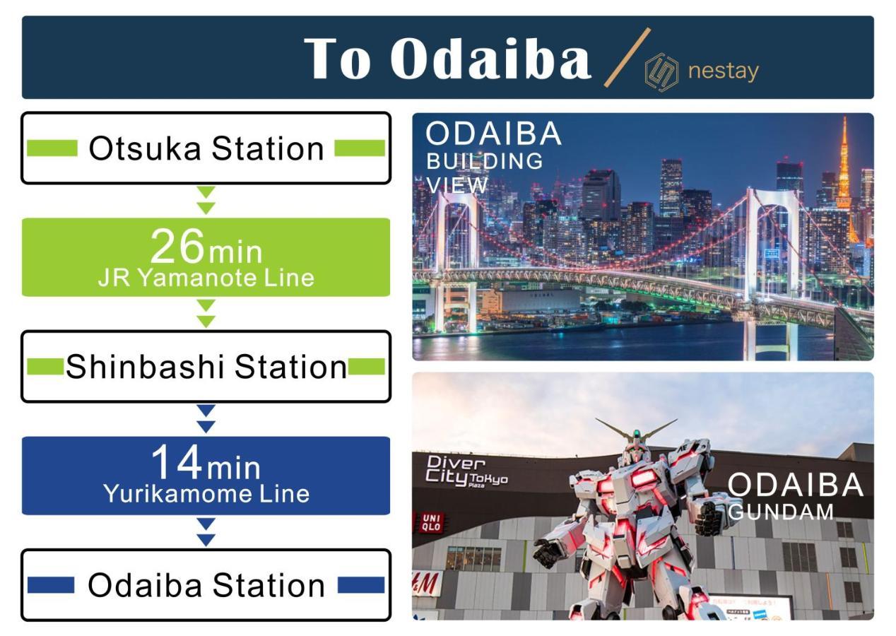 Nestay Villa Tokyo Otsuka المظهر الخارجي الصورة