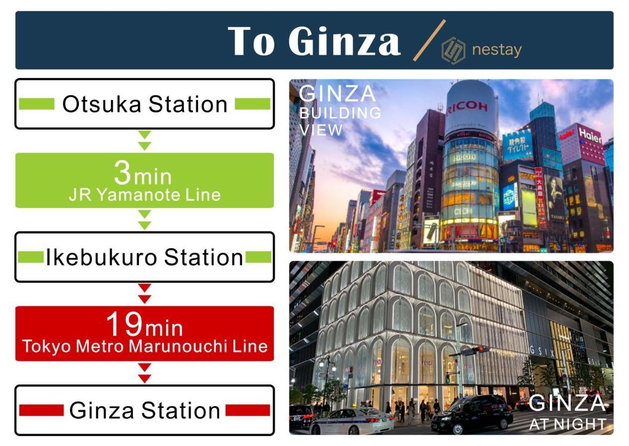 Nestay Villa Tokyo Otsuka المظهر الخارجي الصورة
