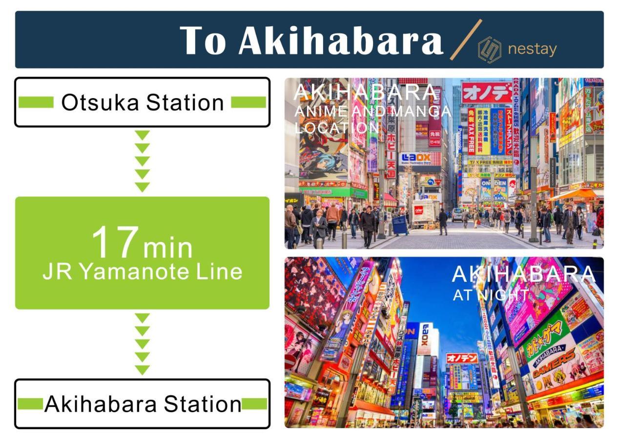 Nestay Villa Tokyo Otsuka المظهر الخارجي الصورة