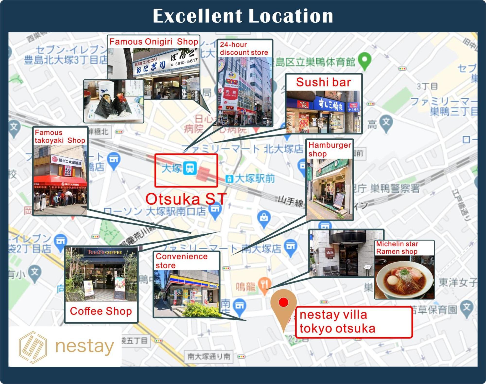 Nestay Villa Tokyo Otsuka المظهر الخارجي الصورة